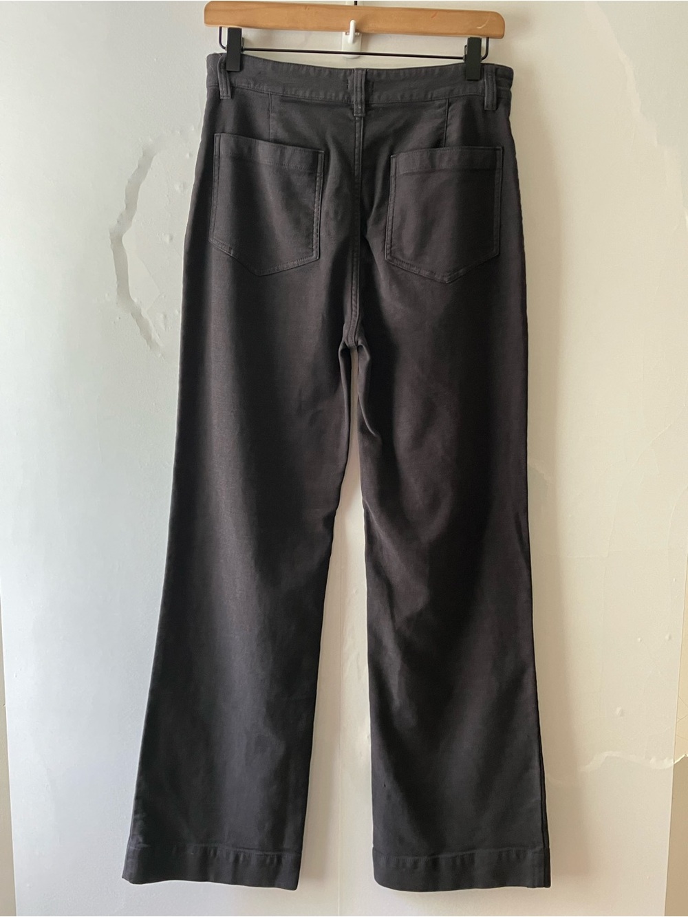 FAHERTY Utility Stretch Terry Pant in Washed Black - Picture 5 of 7